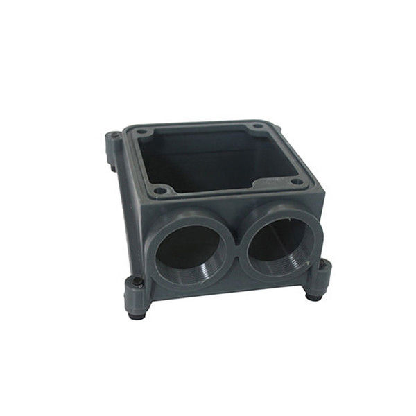Injection Plastic Electronic Plastic Enclosures Connection Box Case By Two Shot Injection Mould
