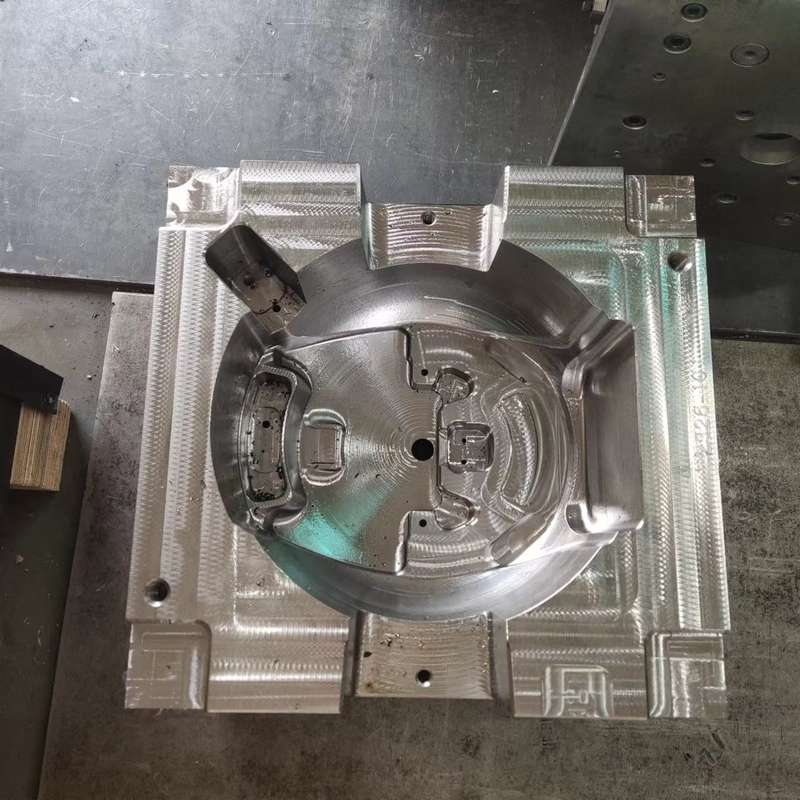 EDM Injection Mold Tool Design For Rice Cooker Cap S50c Mould Steel