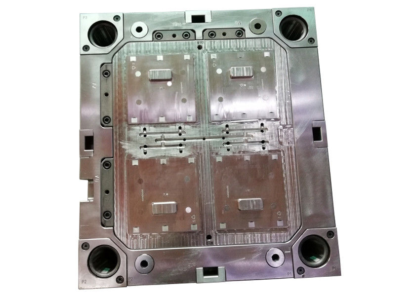 Custom 4 Cavities High precision plastic injection molding for Electronic parts
