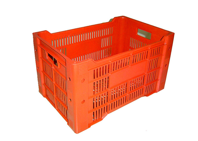 PBT Plastic Apple Storage Crates DIN 1.2738 Injection Mold Tooling