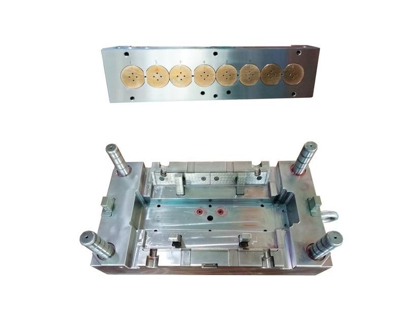 Water Meter ABS Cover HASCO S50C Injection Moulding Tooling