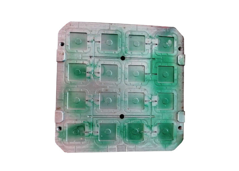 16 Cavity S136 Plastic Injection Tooling For Square Shell